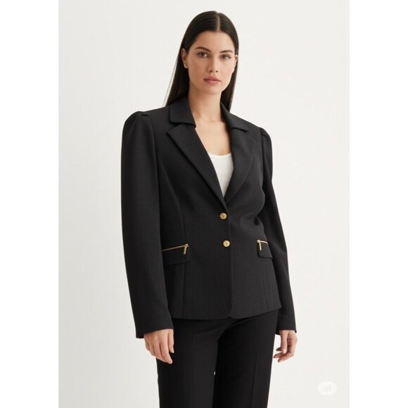 Women's  Tahari Arthur S. Levine 1 button blazer, size 16 - Picture 1 of 13